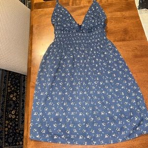 Blue floral sundress Size 2